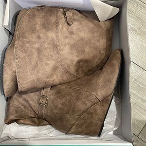 Luna wedge tall boots